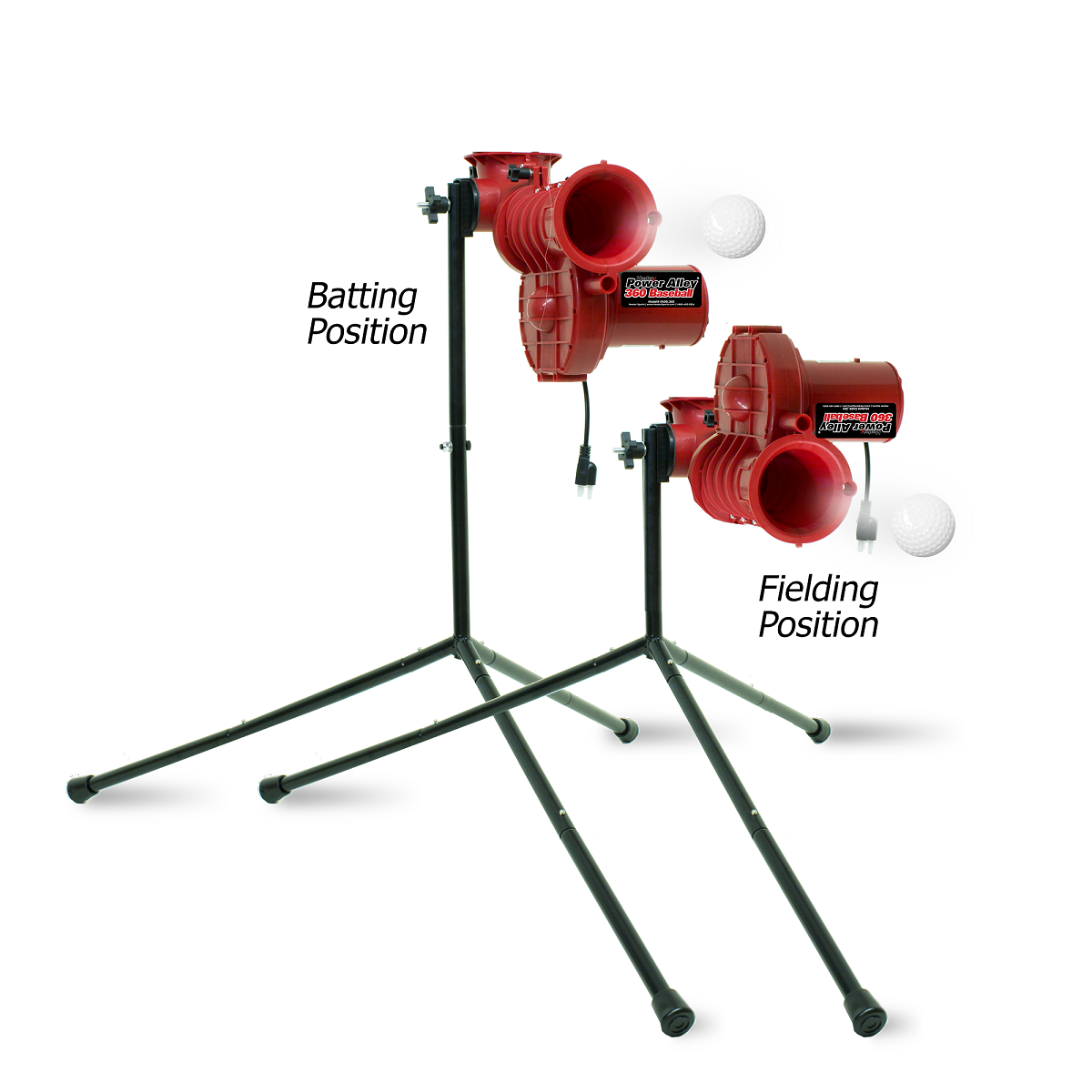 Power Alley 360 Lite Baseball Pitching & Fielding Machine